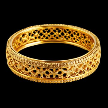 Royal Filigree Gold Band Ring
